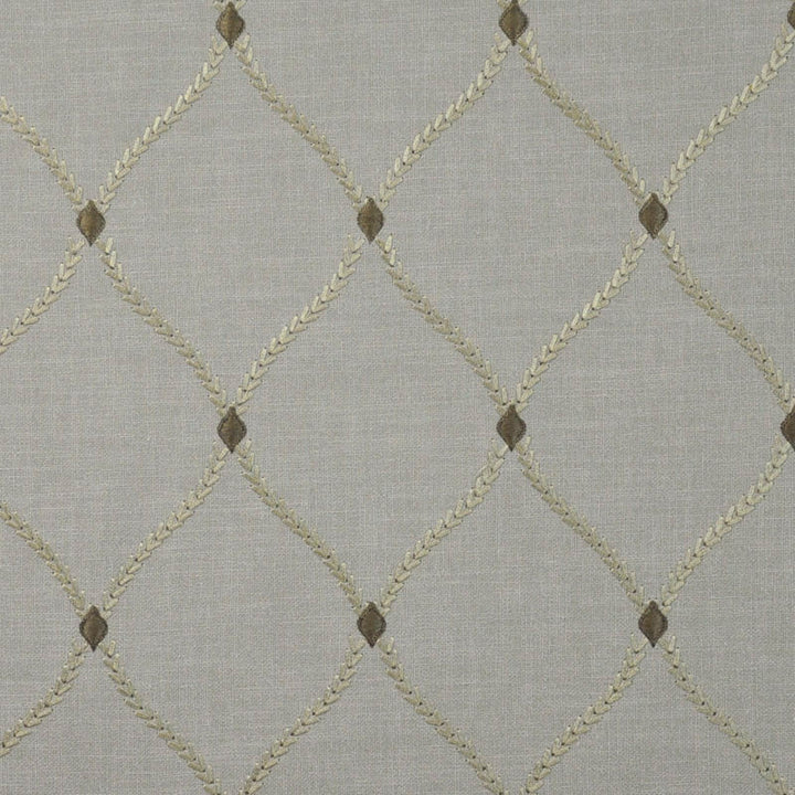 Heraldry # 435 Cloud by Maxwell Fabric 100% POLYESTER INDIA </p><p>Repeat: Horizontal: H-4.3 and Vertical: V-6.1 54"EMB-51" - Fabric Carolina -