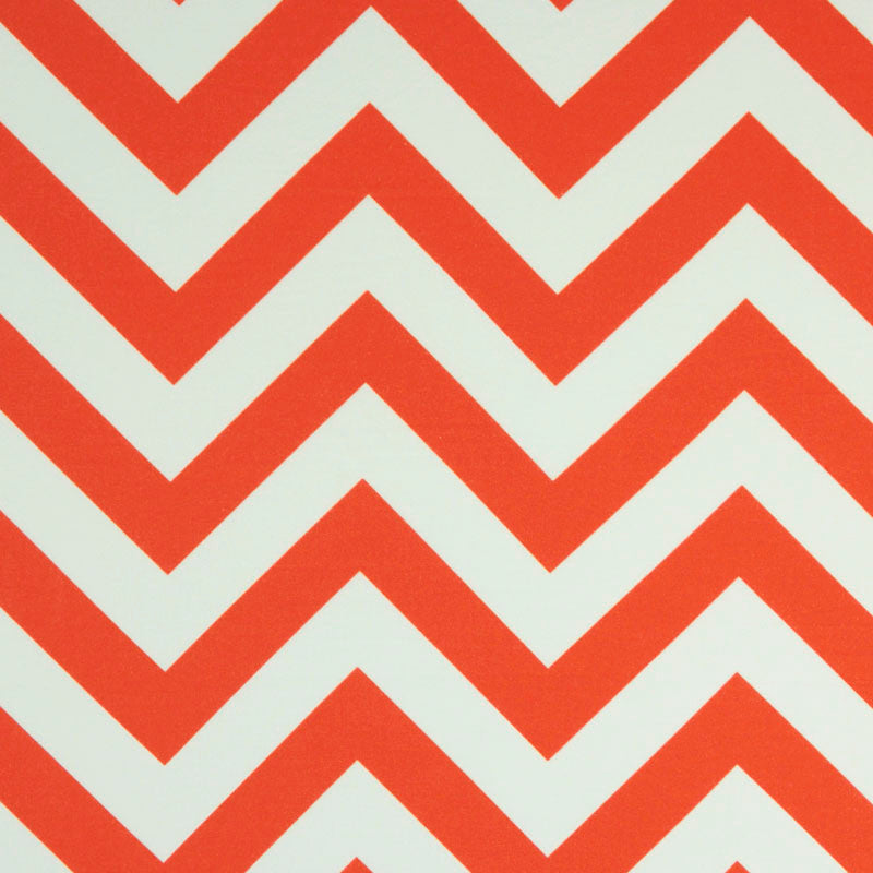 High Point # 410 Orange/Off White by Maxwell Fabric 100% COTTON INDIA </p><p>Repeat: Horizontal: H-5.2 and Vertical: V-2.6 54" - Fabric Carolina -
