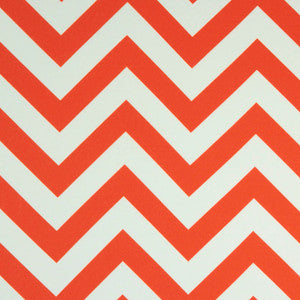 High Point # 410 Orange/Off White by Maxwell Fabric