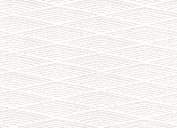 Lofty Peaks Cream Wallpaper by Ronald Redding Handcrafted Naturals Covers about 60.8 square feet 27-in by 27-ft long roll Unpasted 20.5 - Fabric Carolina -