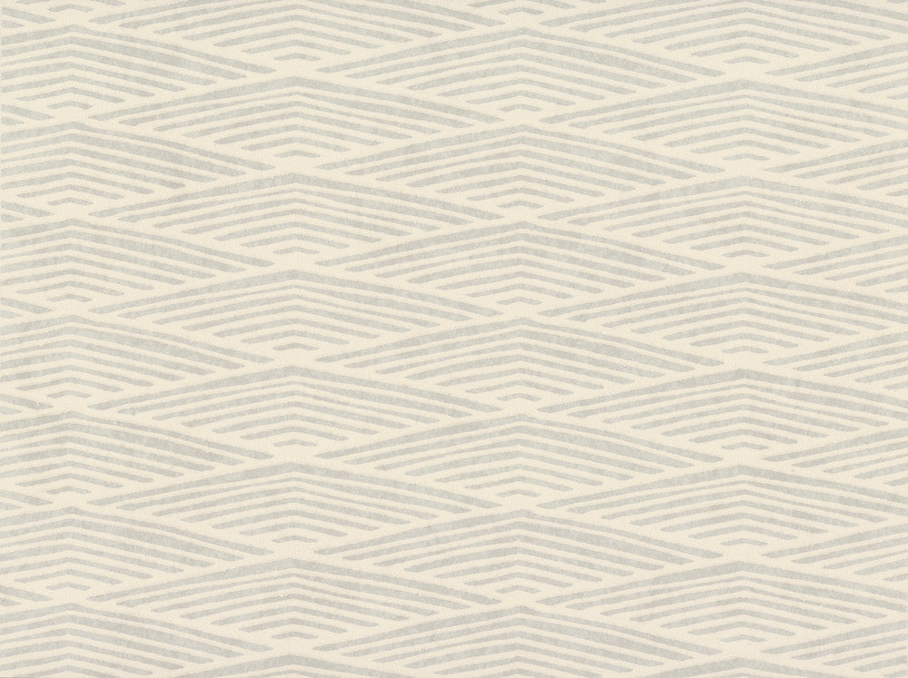 Lofty Peaks Light Grey Wallpaper by Ronald Redding Handcrafted Naturals Covers about 60.8 square feet 27-in by 27-ft long roll Unpasted 20.5 - Fabric Carolina -