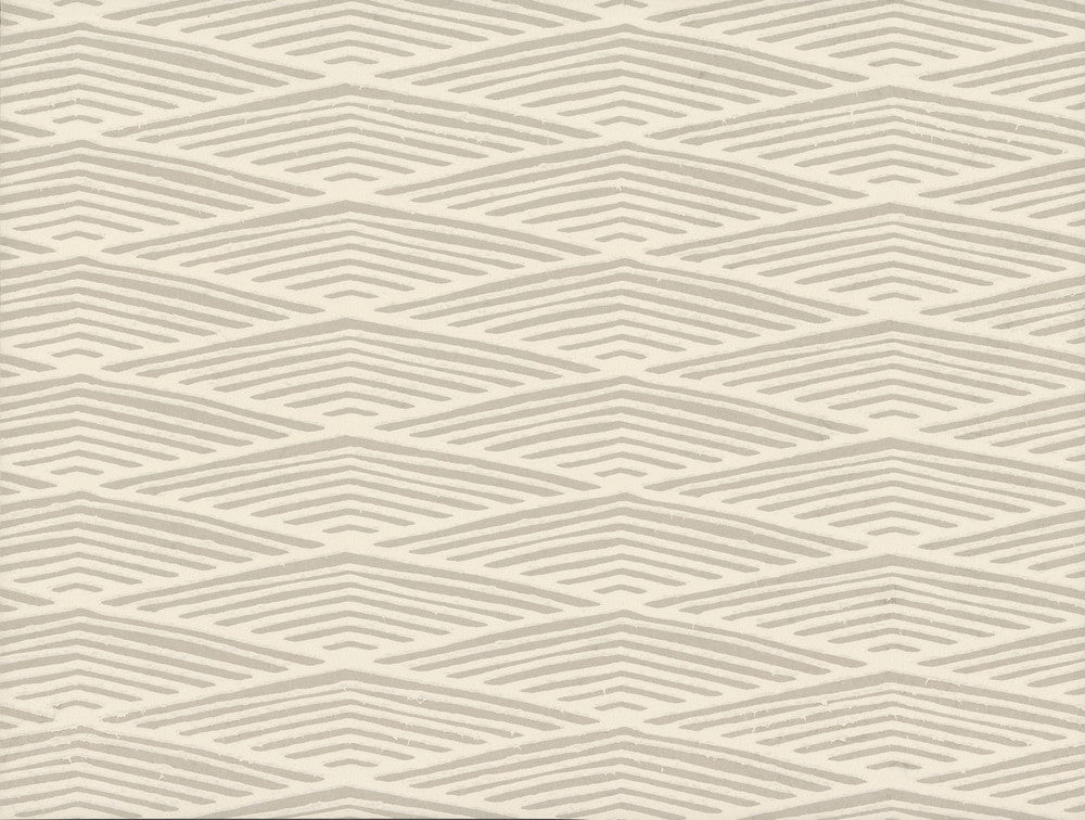 Lofty Peaks Grey Wallpaper by Ronald Redding Handcrafted Naturals Covers about 60.8 square feet 27-in by 27-ft long roll Unpasted 20.5 - Fabric Carolina -