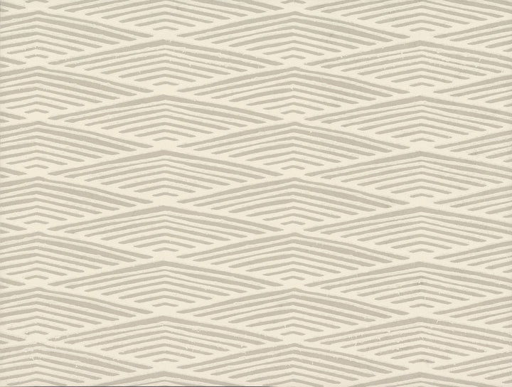 Lofty Peaks Grey Wallpaper by Ronald Redding Handcrafted Naturals Covers about 60.8 square feet 27-in by 27-ft long roll Unpasted 20.5 - Fabric Carolina -