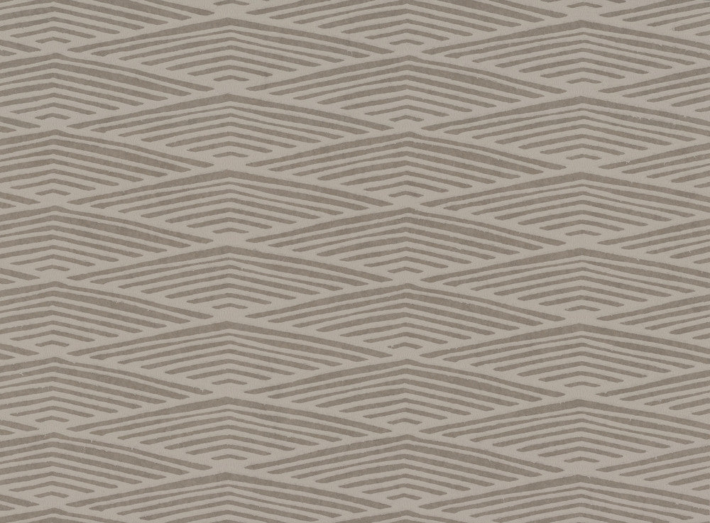 Lofty Peaks Dark Grey Wallpaper by Ronald Redding Handcrafted Naturals Covers about 60.8 square feet 27-in by 27-ft long roll Unpasted 20.5 - Fabric Carolina -