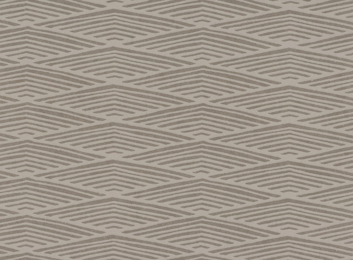 Lofty Peaks Dark Grey Wallpaper by Ronald Redding Handcrafted Naturals Covers about 60.8 square feet 27-in by 27-ft long roll Unpasted 20.5 - Fabric Carolina -
