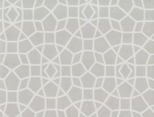 Sculptural Web Grey & Cream Wallpaper by Ronald Redding