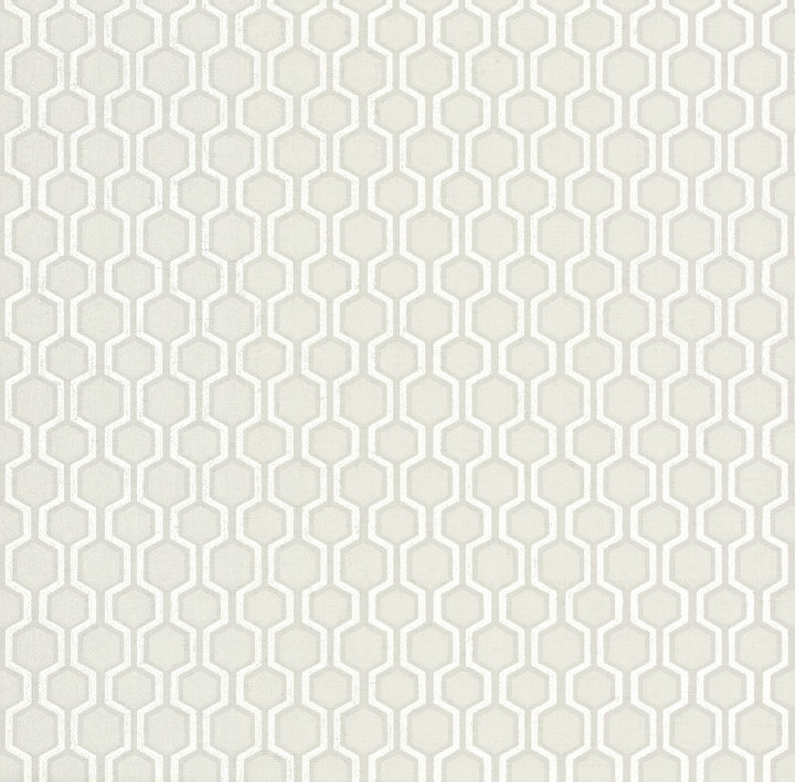 Bee Sweet Dark Grey Wallpaper by Ronald Redding Handcrafted Naturals Covers about 60.8 square feet 27-in by 27-ft long roll Unpasted 25.25 - Fabric Carolina -