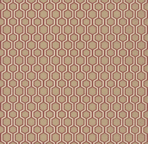 Bee Sweet Red Wallpaper by Ronald Redding