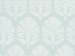 Ottoman Fans Blue & White Wallpaper by Ronald Redding