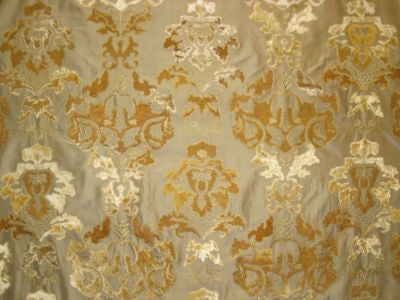 Palazzo Ricci Silk Linen HC77850003 by Old World Weavers Designer Fabric 100% SILK INDIA MEDIUM DUTY Horizontal: 15.5" and Vertical: 18" 54 - Swanky Fabrics -