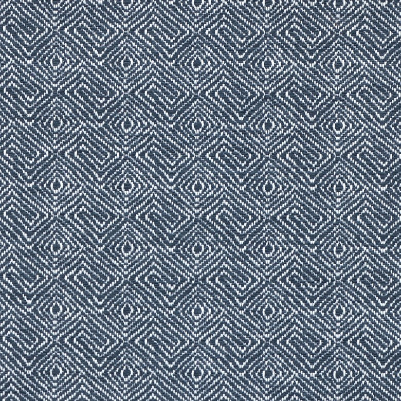 Hip Squares # 103 Marine by Maxwell Fabric COLOR WAVES-CAYMAN 100% POLYESTER TURKEY </p><p>Repeat: Horizontal: H-1.4 and Vertical: V-1.25 55.9" - Fabric Carolina -