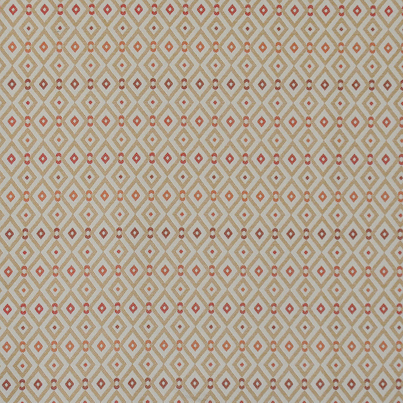 Home Base # 238 Goldenberry by Maxwell Fabric PERFORMANCE WOVENS-VOL.I ADOBE 64% RAYON/36% POLYESTER USA See sample </p><p>Repeat: Horizontal: 1.25" and Vertical: 5.25" 54" - Fabric Carolina -