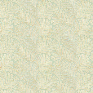 Hedges 1 Seafoam by Stout Fabric