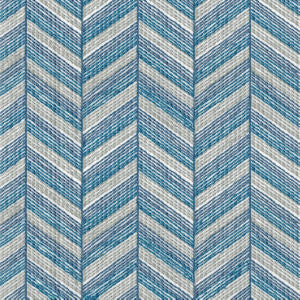 Heidi White Blue by Norbar Fabric