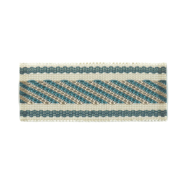 Helper 1 Teal by Stout Trim New World Trim Volume Ii 100% Spun Viscose CHINA Horizontal: 0.375 and Vertical: 0 1.5 in - Fabric Carolina -
