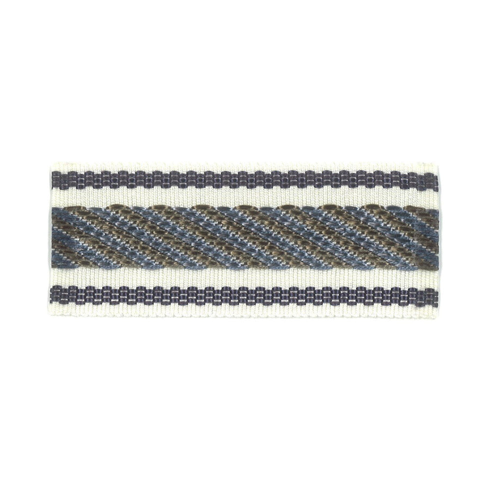 Helper 3 Ocean by Stout Designer Trim NEW WORLD TRIM VOLUME II 100%SVI CHINA </p><p>Repeat: 0 1.5 in - Swanky Fabrics -