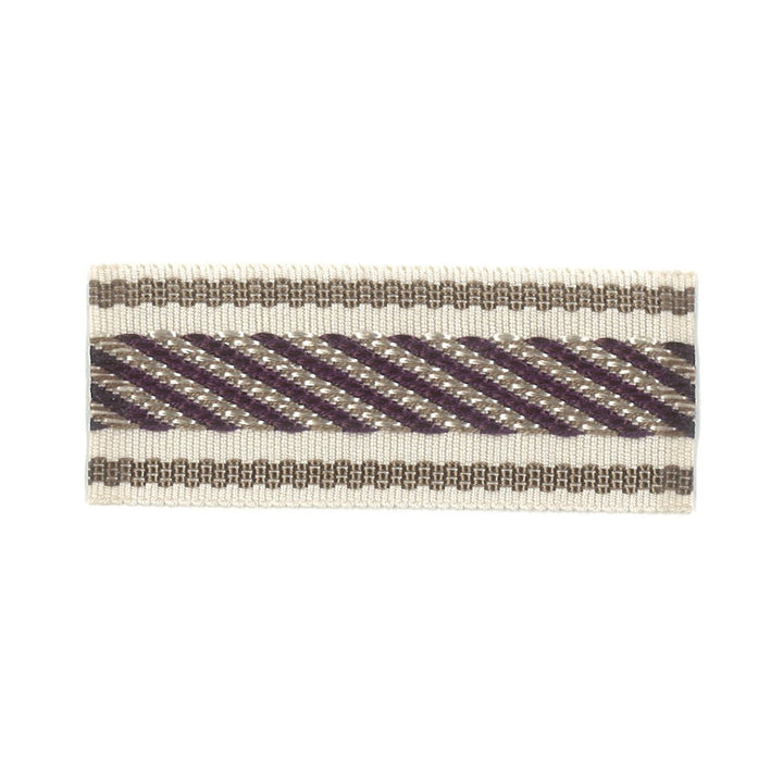 Helper 4 Plum by Stout Trim Stout Trim Helper 4 PlumTrim NEW WORLD TRIM VOLUME II CHINA </p><p>Repeat: H: 0.375, V: 0.000 1.5 in - Fabric Carolina -