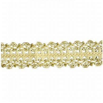 Hemingway 34 Alabaster by Stout Designer Trim ART OF DESIGN BRAIDS/GIMP/BORDER 70%SVI 17%COT 13%NYL CHINA Horizontal: 0.000 and Vertical: 0.000 1.37 in - Swanky Fabrics -