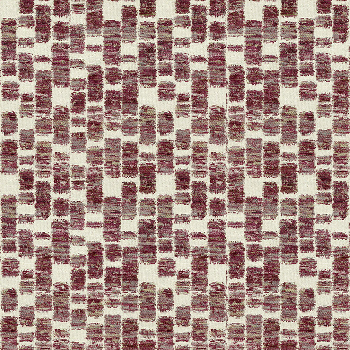 Hemisphere 108 Bordeaux by ABBEYSHEA Fabric 46% Acrylic
34% Polyester
20% Cotton TR 95,000 Double Rubs (Wyzenbeek) </p><p>Repeat: Horizontal: 14.2 in. (36.068 cm) up the roll and Vertical: 14.2 in. (36.068 cm) across the roll 55 in. (140 cm) - Fabric Carolina -