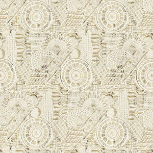 Herschel 3 Mushroom by Stout Fabric