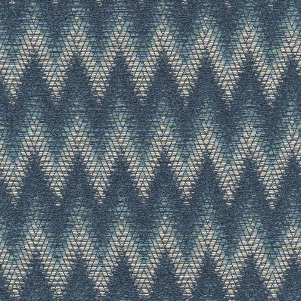Hertzog 1 Porcelain by Stout Fabric Stout Fabric Hertzog 1 PorcelainFabric RAINBOW LIBRARY CADET/INDIGO 93%POL 7%COT INDIA </p><p>Repeat: H: 1.625, V: 4.000 54 in - Fabric Carolina -