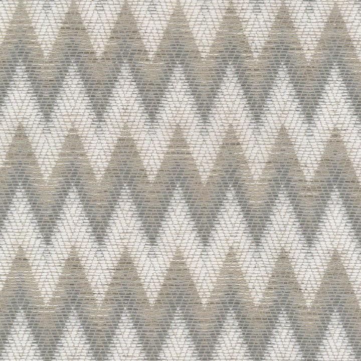 Hertzog 2 Aluminum by Stout Fabric Stout Fabric Hertzog 2 AluminumFabric RAINBOW LIBRARY ALMOND/GRANITE 93%POL 7%COT INDIA </p><p>Repeat: H: 1.625, V: 4.000 54 in - Fabric Carolina -