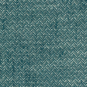 Hewlett 3 Peacock by Stout Fabric