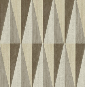 Pieced Diamonds Cafe by Seabrook Wallpaper