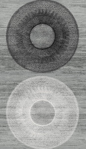 Large Circle Monochrome by Seabrook Wallpaper