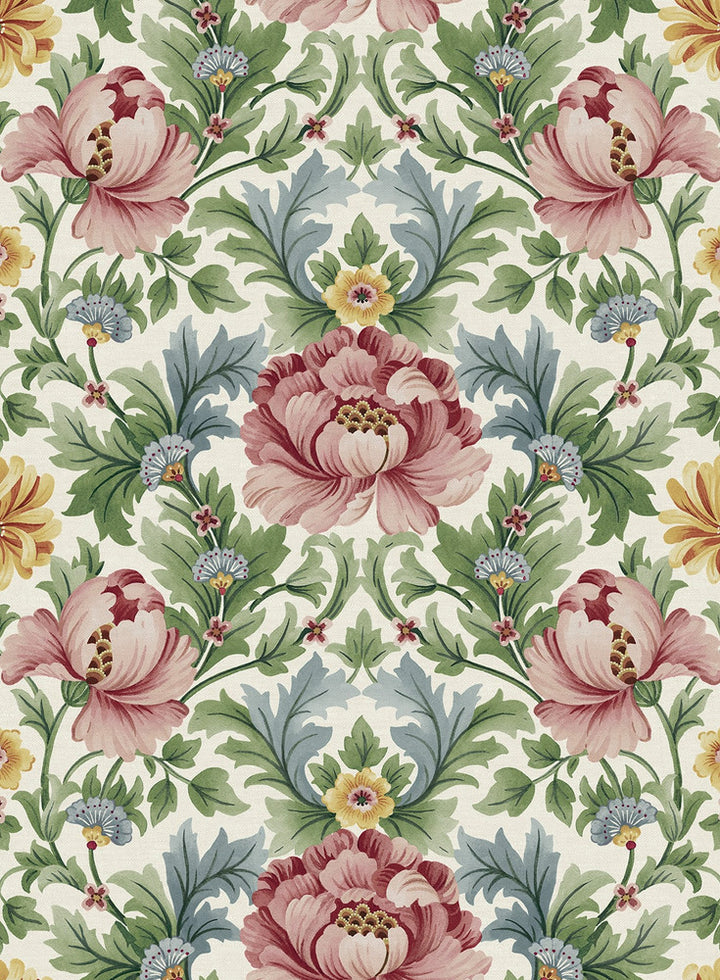 Floral Garden Spring Bloom by Seabrook Wallpaper Harry & Grace Peel and Stick United States 30.75 13.9" 20.5" - Fabric Carolina -