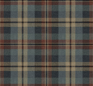Thornbury Tailored Plaid Americana by Seabrook Wallpaper