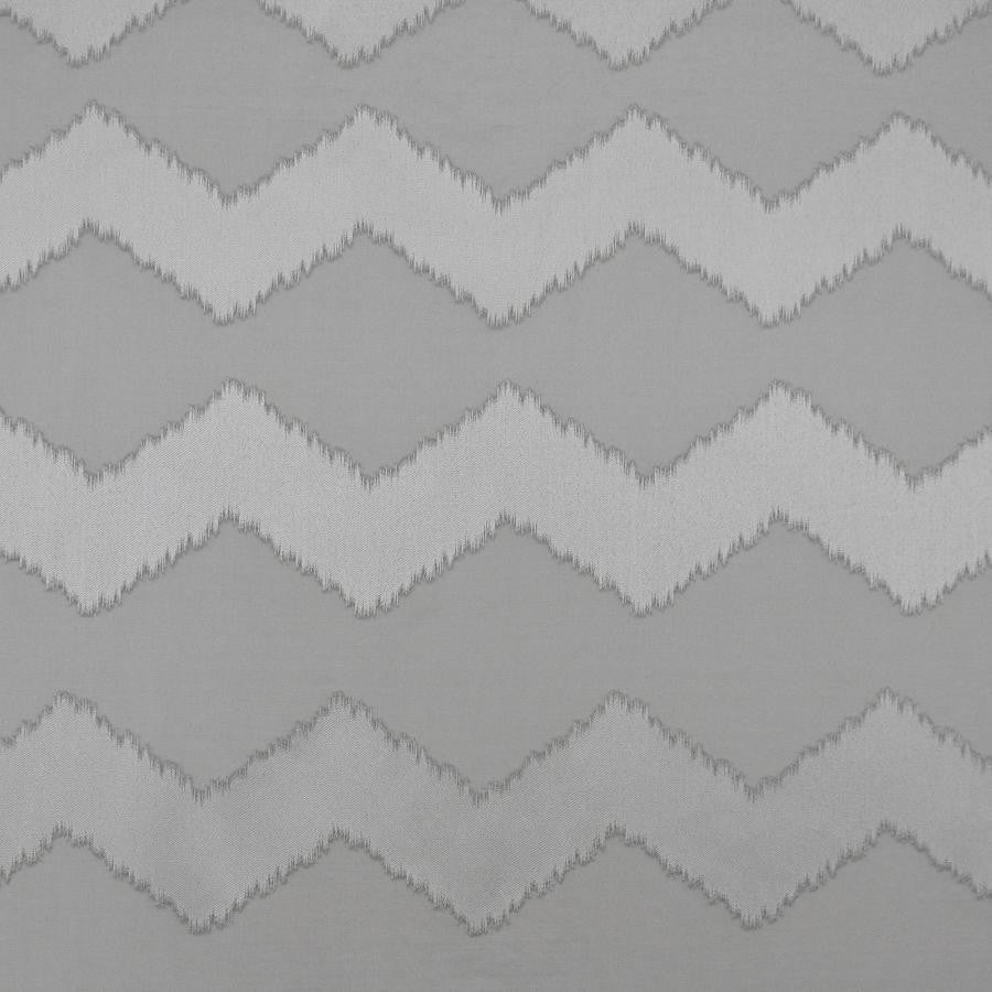 Halston # 2522 Smoke by Maxwell Designer Fabric Sheer Style 100% POLYESTER TURKEY V-15.4"H-8" 118" - Swanky Fabrics -
