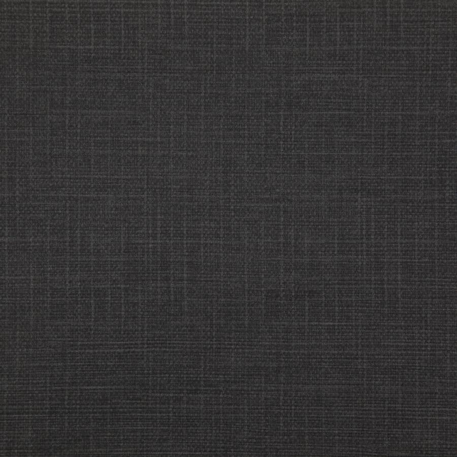 Healey-Ess # 16 Charcoal by Maxwell Fabric Upholstery Essentials-Textures V-Weave Effects 100% POLYESTER CHINA 55" - Fabric Carolina -