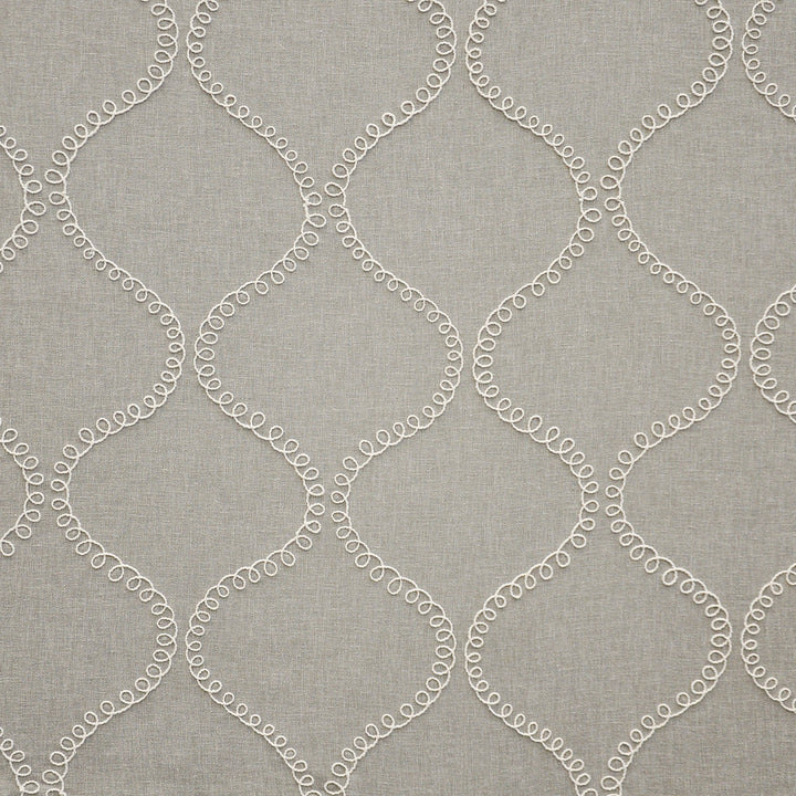 Harpo # 671 Stone by Maxwell Fabric COLOR WAVES-NOMAD 47% POLYESTER 46% COTTON
7% LINEN INDIA </p><p>Repeat: Horizontal: H-8.7 and Vertical: V-18.9 54"EMB51.5 - Fabric Carolina -