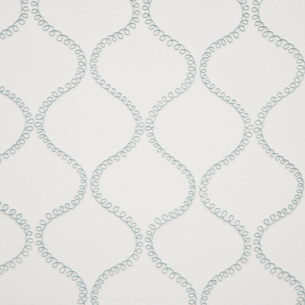 Harpo # 838 Spa by Maxwell Fabric COLOR WAVES-RIVIERA 47% POLYESTER 46% COTTON
7% LINEN INDIA </p><p>Repeat: Horizontal: H-8.7 and Vertical: V-18.9 54"EMB51.5 - Fabric Carolina -