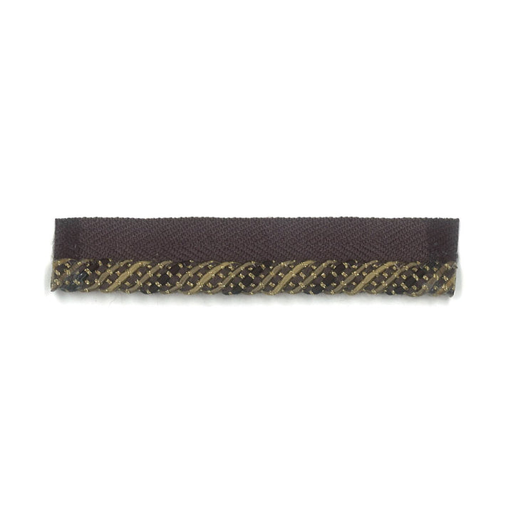 Hickory 4 Shadow by Stout Trim NEW WORLD TRIM VOLUME II 56%COT 22%SVI 15%POL 6%MTL 1%NYL CHINA Horizontal: 0.75 and Vertical: 0 0.25 in - Fabric Carolina -