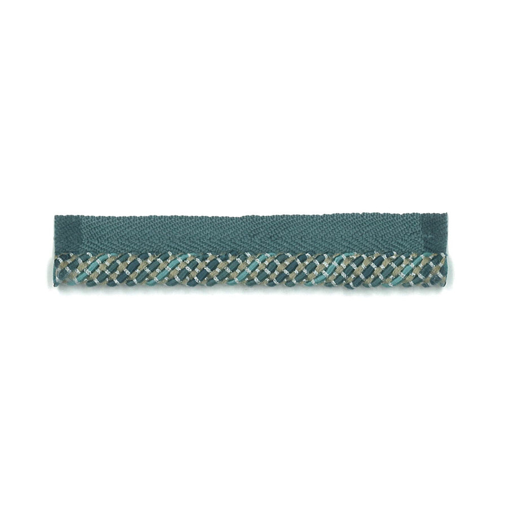 Hickory 6 Shoreline by Stout Trim Stout Trim Hickory 6 ShorelineTrim NEW WORLD TRIM VOLUME II 56%COT 22%SVI 15%POL 6%MTL 1%NYL CHINA </p><p>Repeat: H: 0.750, V: 0.000 0.25 in - Fabric Carolina -