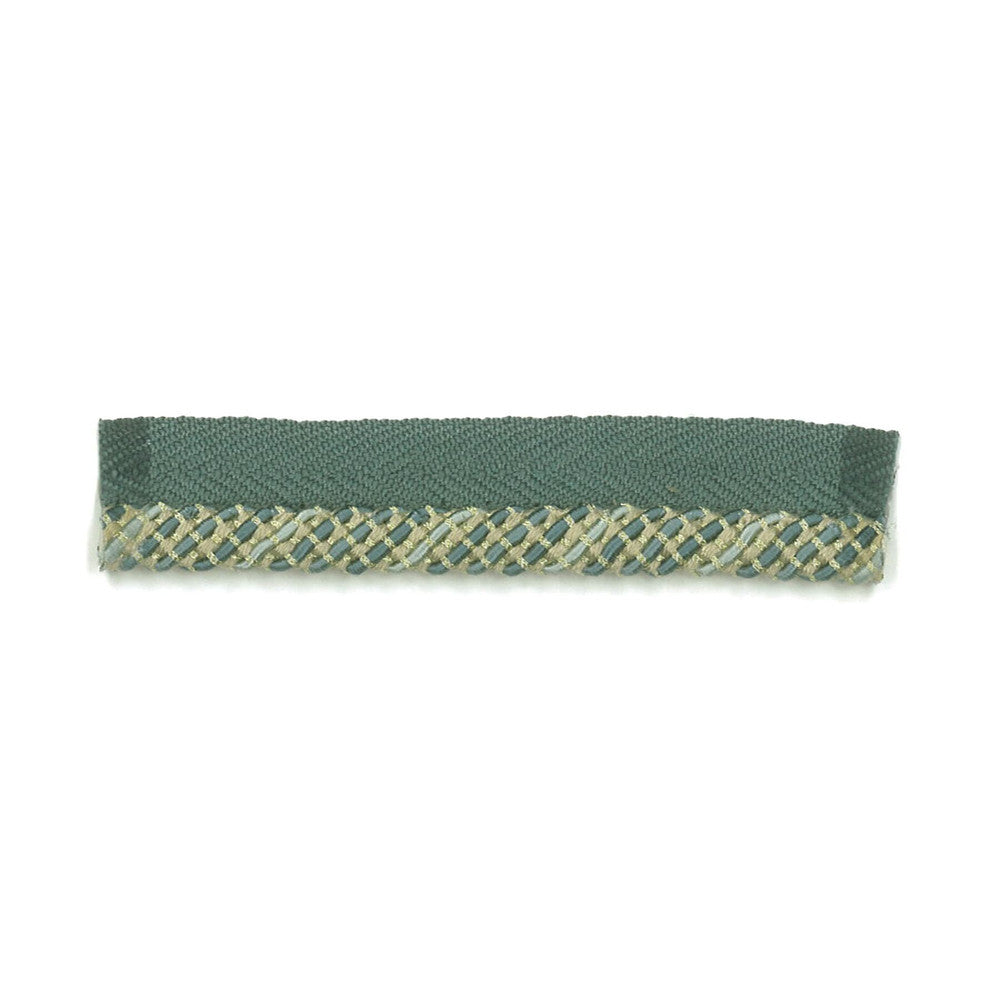 Hickory 9 Opal by Stout Designer Trim NEW WORLD TRIM VOLUME II 56%COT 22%SVI 15%POL 6%MTL 1%NYL CHINA Horizontal: 0.75 and Vertical: 0 0.25 in - Swanky Fabrics -