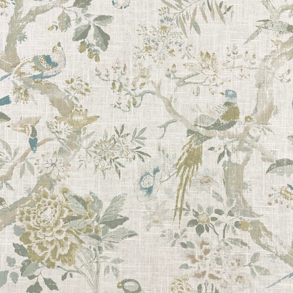Hidcote Mint by Magnolia Designer Fabric - 55 Linen, 45 Rayon Pakistan 50000 Horizontal: 27 and Vertical: 36 54 - Swanky Fabrics -
