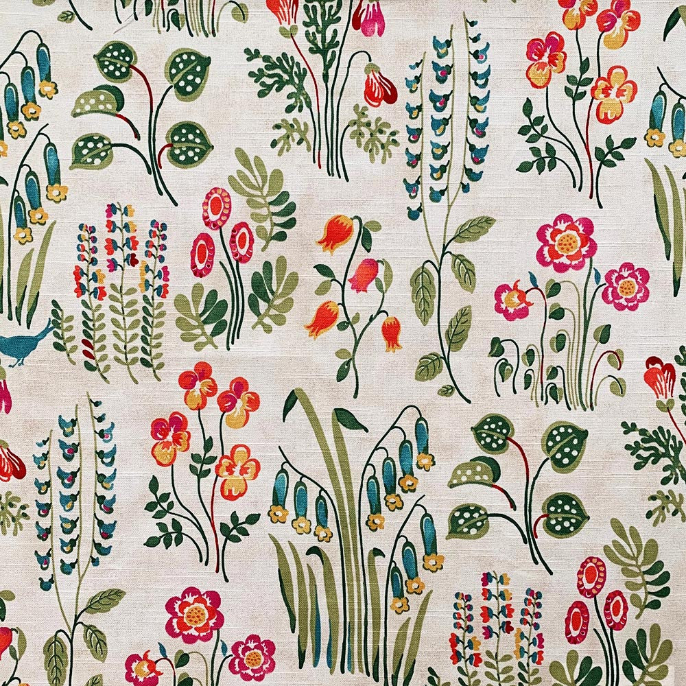 Hippa Rainbow by Magnolia Fabric See sample 100% COTTON CHINA 39000 </p><p>Repeat: Horizontal: 13.5 and Vertical: 27 54" - Fabric Carolina -