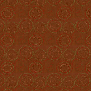 History 44 Pumpkin by Crypton Fabric