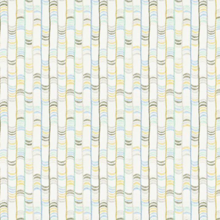 Hitherto 3 Opal by Stout Fabric RAINBOW LIBRARY EGGSHELL/SANDSTONE 100%COT %BEMB INDIA Horizontal: 6.375 and Vertical: 12.875 51.87 in - Fabric Carolina -