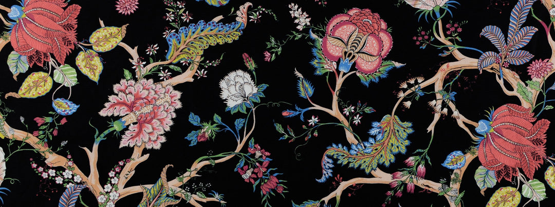 Hl-Ceylan 34 Black by Covington Designer Fabric