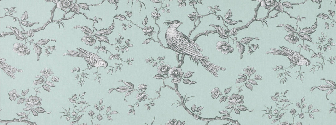 Hl-Messange 41 Grey/Blue Black by Covington Designer Fabric