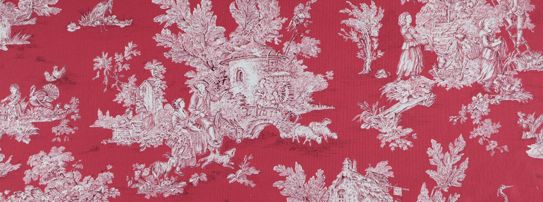 Hl-Pastorale Wide Width 83 Coral by Covington Designer Fabric