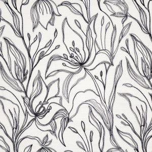Honfleur # 433 Noir by Maxwell Fabric