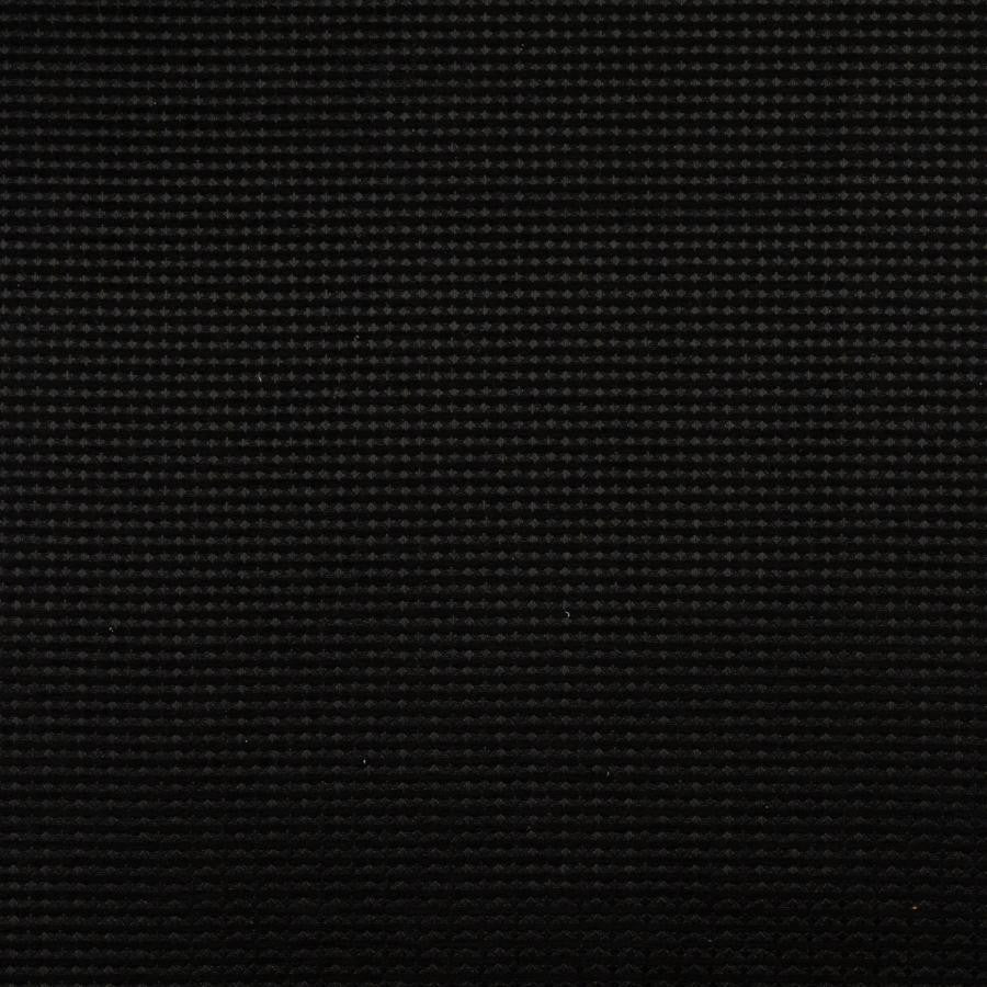 Huron # 730 Black by Maxwell Designer Fabric Performance Wovens-Vol. Viii Quarry 100% UV POLYESTER USA V-0.3" H-0.3" 56" - Swanky Fabrics -