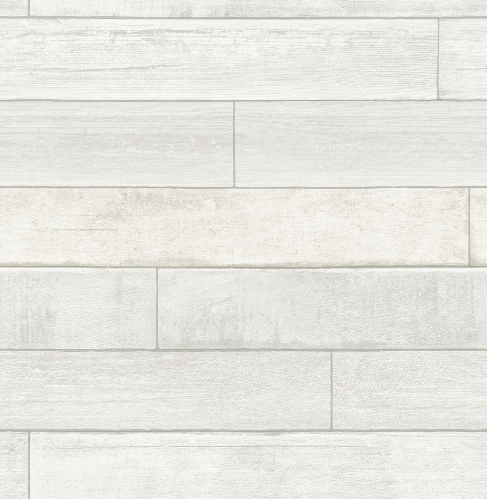 Wallace White Timber Wallpaper by Brewster Brewster Kids Covers about 56.4 square feet 20.5-in by 33-ft long roll Unpasted 21 - Fabric Carolina -