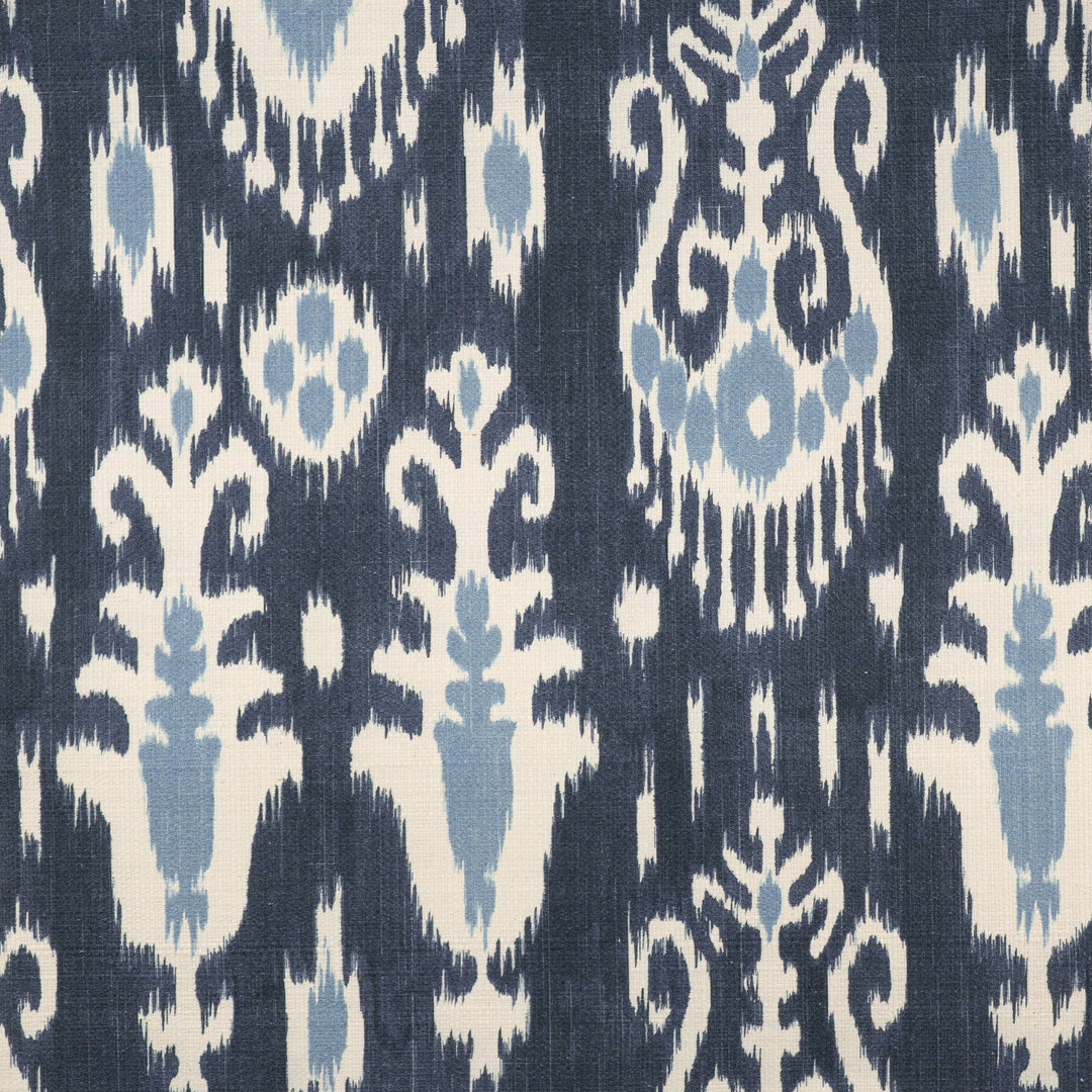Hendry # 503 Navy by Maxwell Designer Fabric Color Theory-Vol. X Twilight 100% COTTON SPAIN V-27" H-13.5" 54" - Swanky Fabrics -
