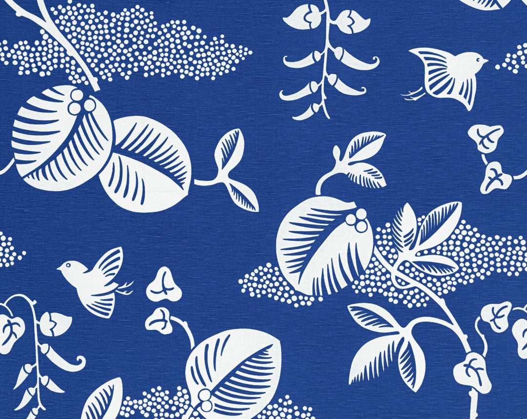 Pepper Royal Blue HN166550004 by Hinson Designer Fabric